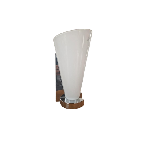 Zeldzame Studio Italia Design Lamp Glas En Chroom