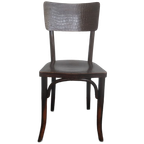 Thonet Stoel Met Krokodil Print thumbnail 1