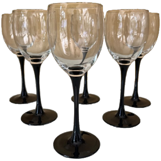 Set 6 Grote Glazen Van Luminarc 1