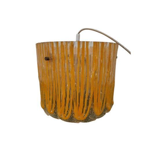 Vintage Mid Century Hanglamp Plexiglas 1