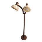 Prachtige Vintage Steinhauer Vloerlamp Met Dubbele Kap, Jaren '60/'70 thumbnail 1