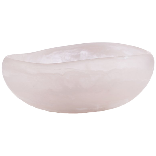Bazar Bizar | Resin Organic Kom - Roze Wit - L 1