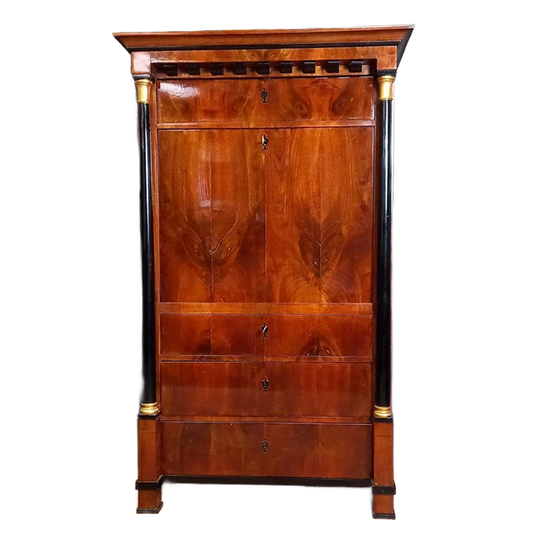 Antiek Franse Empire Klepsecretaire 1