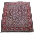 Handgeknoopt Oosters Vloerkleed Met Onder Andere Rood En Blauwe Kleuren 298x205cm thumbnail 1