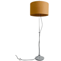 Vintage Design Verchroomde Vloerlamp Staff Leuchten 1970’s