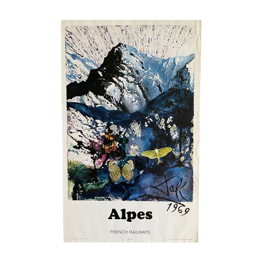 Salvador Dali (1904-1989), Chemins De Fer Francais (alpes), 1969 1