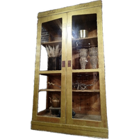 Oude Vitrinekast / Schoolkast / Apothekerskast / Buffetkast