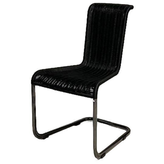 Tecta | B20 Eetkamerstoel Vintage Design Eettafelstoel Zwart 1