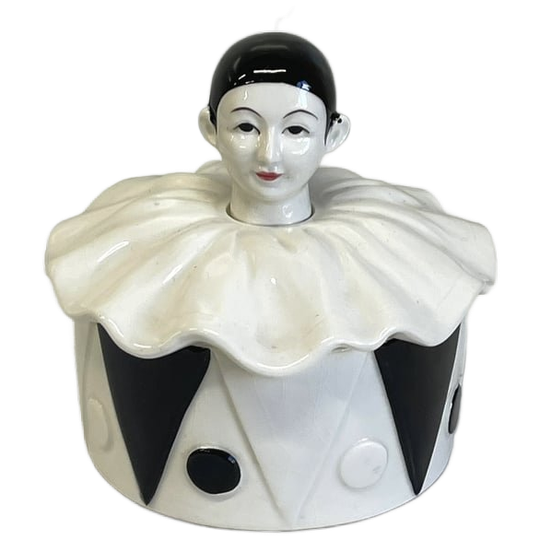 Vintage Pierrot Pot & Deksel Potje 1