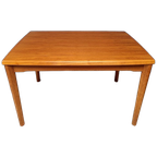Vintage Verlengbare Design Tafel, Jaren 60, Deens thumbnail 1