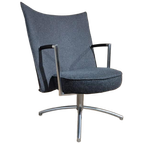 Erik Jorgensen Fauteuil - Partner - Grijs - Stof - Design thumbnail 1