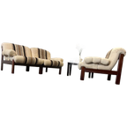 Set Van 3 Vintage Modulaire Fauteuils / Elementenbank thumbnail 1