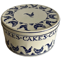 Emma Bridgewater Blue Hen Cake Blik