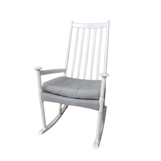 Vintage Retro Stoel Spijlenstoel Fauteuil Schommelstoel 60s 1