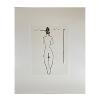 A. Modigiliani (1884-1920), Nu De Femme…