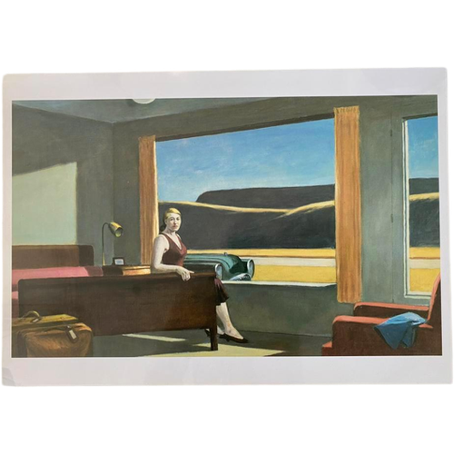 Edward Hopper Print Van Schilderij Western Motel 50 X 40 Cm