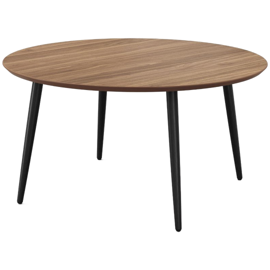 Sofacompany | Hubert Salontafel Walnoot Ø 90cm 1