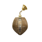 Hollywood Regency Rookglas Hanglamp thumbnail 1