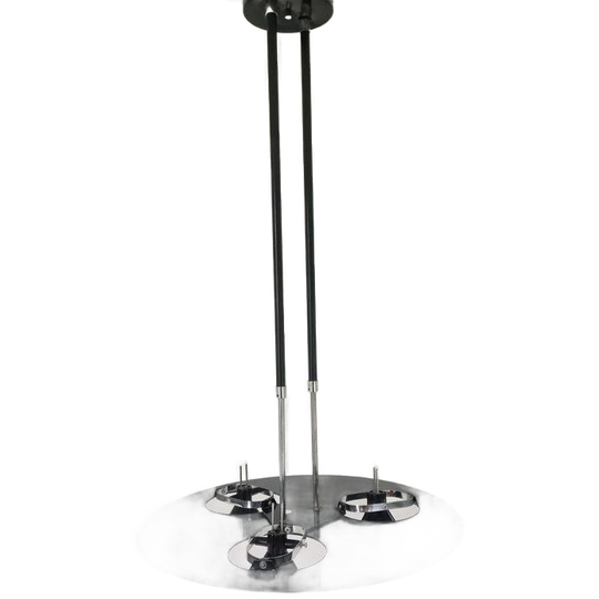 Zeldzame Dijkstra Postmoderne Vintage Triple Spot Lamp. 1