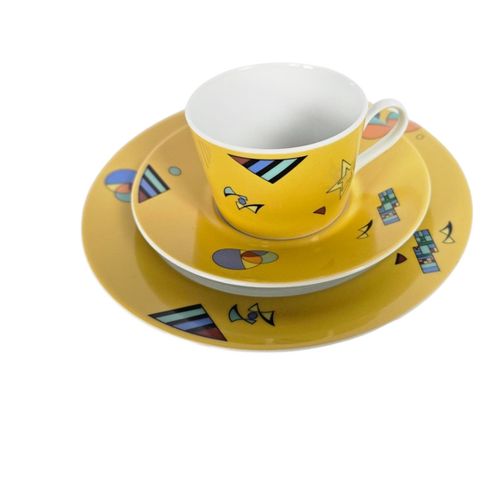 Seltmann Weiden - Vip-collectie - Memphis Milno Stijl - Porseleinen Set - 3e Kwart 20e Eeuw 1