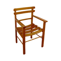 Vintage Houten Kinderstoeltje