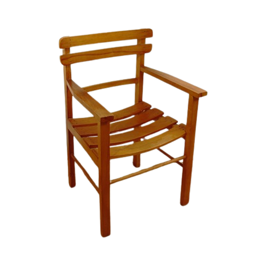 Vintage Houten Kinderstoeltje 1