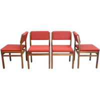 Set Van 4 Vintage Stoelen Sa07 Pastoe