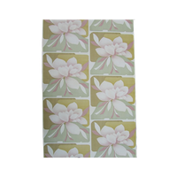 Retro Vintage Behang, Magnolia Bloemen Behang