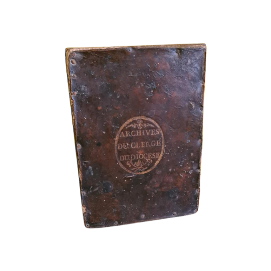 Houten Kistje Van Een Geestelijke Begin 19e Eeuw 1