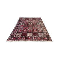 Handgeknoopt Bakhtiari Vloerkleed Wol 200X295Cm - Perzisch Tapijt - Bruin Rood Beige - Reliving