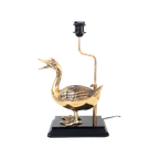 Nk32 – Hollywood Regency Table Lamp Duck thumbnail 1