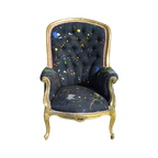 Kunstzinnige Barok Fauteuil thumbnail 1