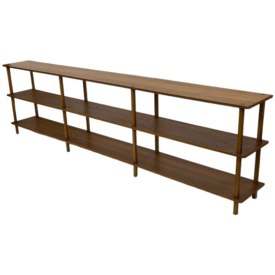 Vintage Stokkenkast Wandmeubel Dressoir Jaren 60 Teak 1