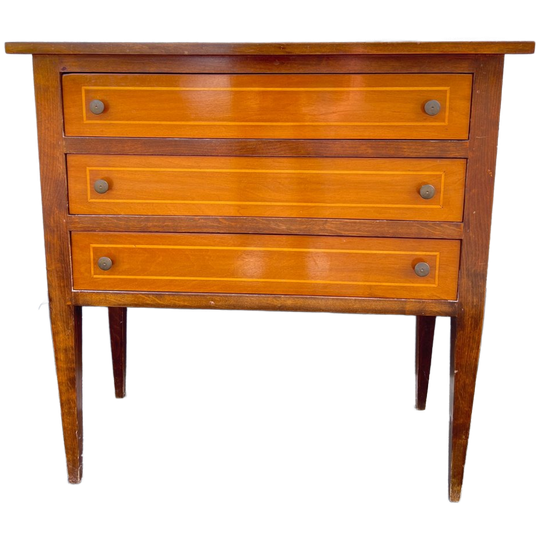 Mooie 3 Ladenkast In Goede Staat, 75 X 75 Cm 1