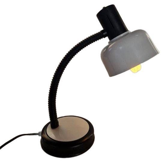Veneta Lumi Italiaanse Design Lamp Vintage Zwart Wit 1