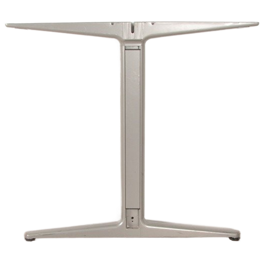 Ahrend Mehes H-poot, Aluminium, Vaste Hoogte 1