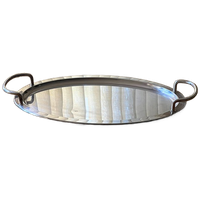 Vintage Mcm Silver-Plated Tray