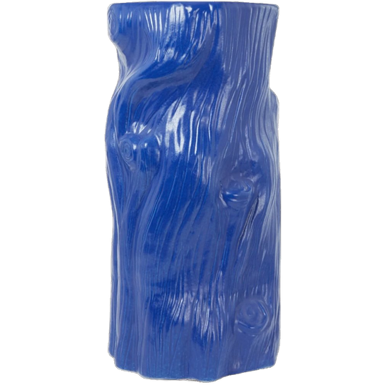 Polspotten | Tree Trunk Bijzettafel Kobaltblauw 1