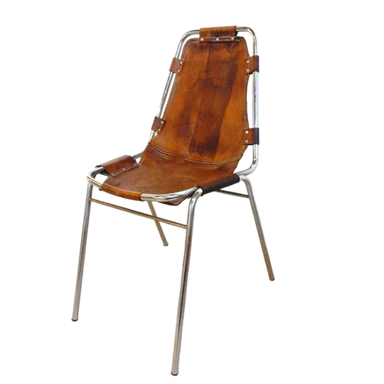 Vintage Stoel Les Arcs Charlotte Perriand Jaren 60 Dalvera 1