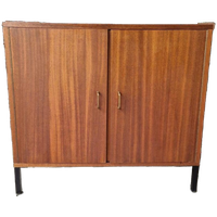 Vintage Dressoir Kast Audiomeubel Bar Platenspeler Meubel