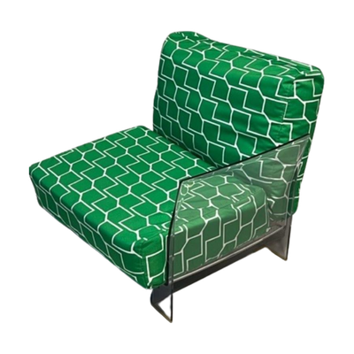 Kartell Pop Fauteuil Piero Lissoni Design Lounge Stoel Groen