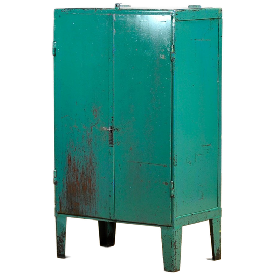 Ijzeren Industriële Kast, 1970’s 1