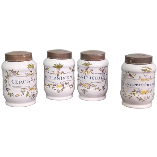 Antieke Clin Midi Apothekerspotten 1