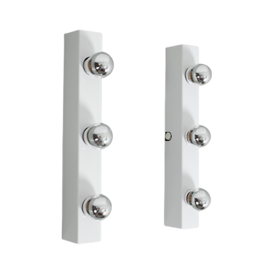 Set Van 2 Witte Spiegellampen 70289 70321 70322 1