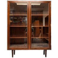 Vintage Palissander Vitrinekast, Jaren 60
