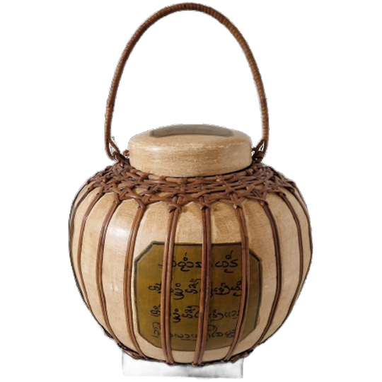 Antieke Chinese Rijst Mand Gemberpot Stijl 1