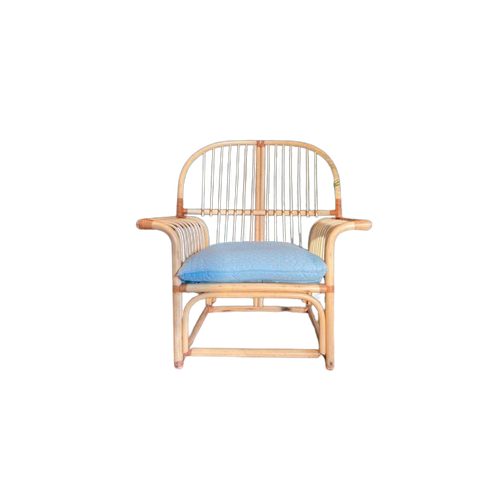 Rotan Fauteuil Met Kussens