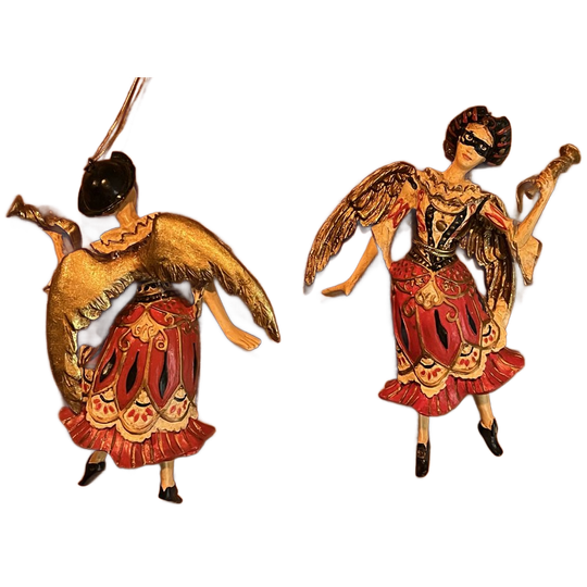 Venetiaanse Kerst Decoratie Engelen 1