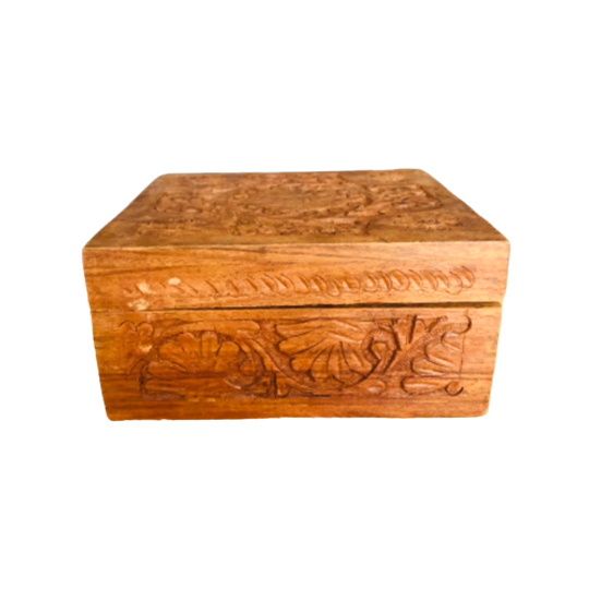 Houten Bewerkte Doos 1
