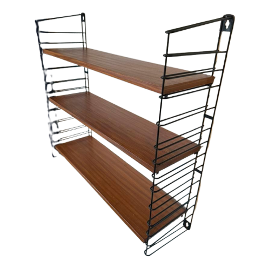 Tomado Wandrek Teak Retro Boekenplank 1